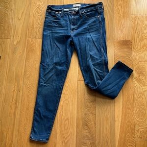 Madewell roadtripper stretch skinny jeans size 32